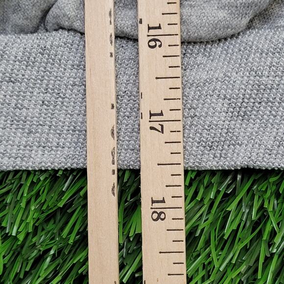 Vintage 80s Blank Crop Sweatshirt Teens Medium 18x17 Baggy - Picture 10 of 10